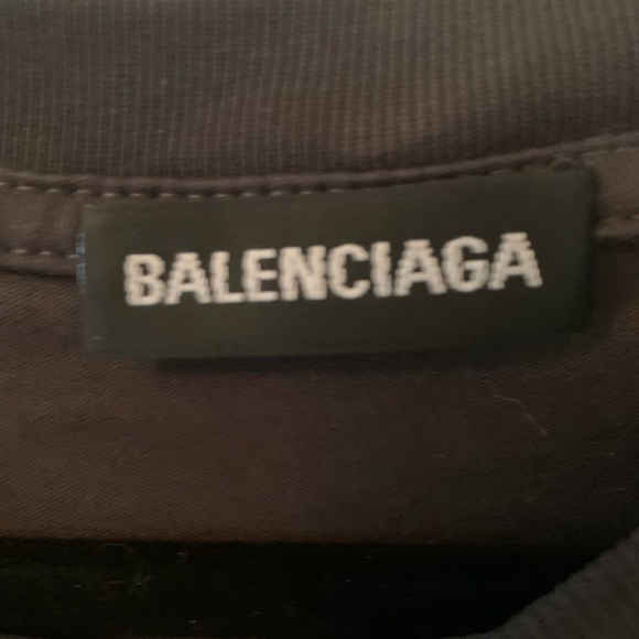 SOLD Grey Balenciaga Speed Hunters T-Shirt - Picture 5 of 6